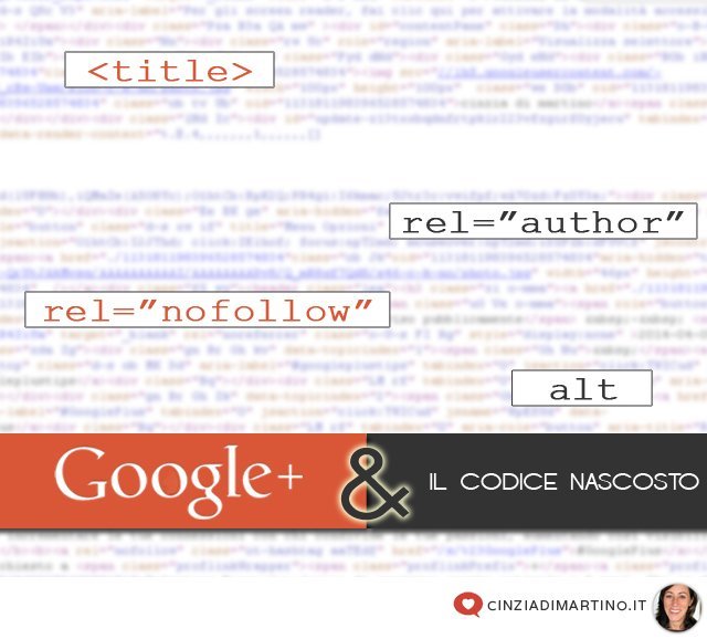 Google+ e il codice nascosto
