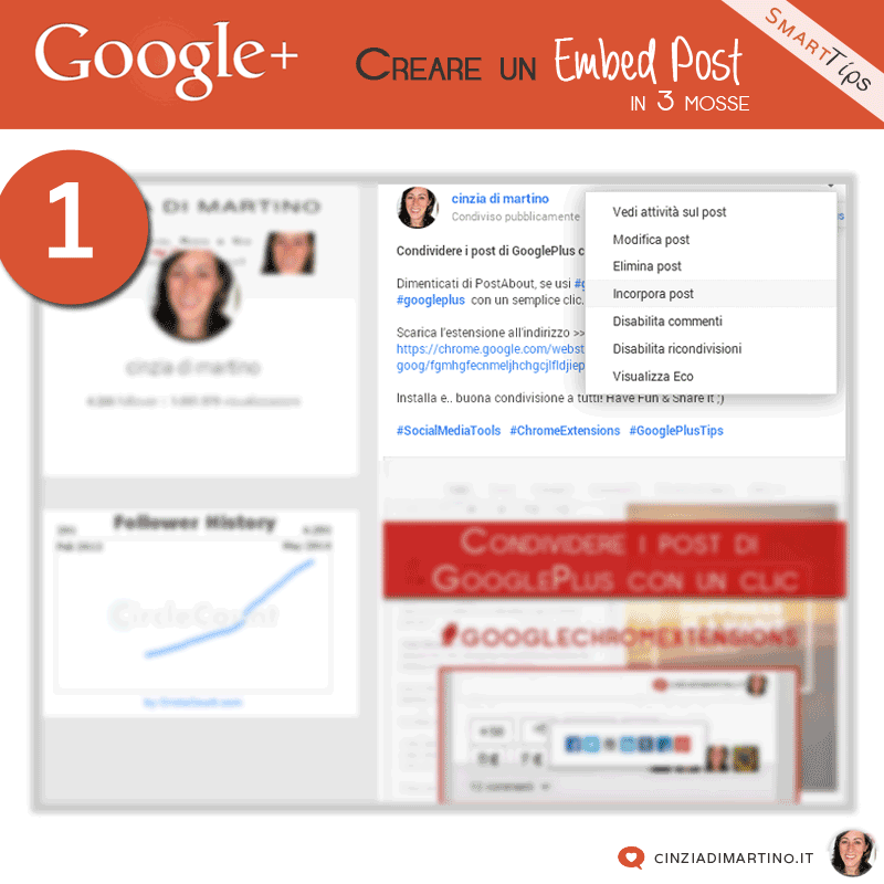 [SmartTips] Come creare un Embed Post di GooglePlus