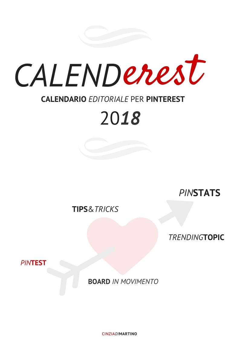 Calenderest 2018 | Il calendario editoriale per Pinterest