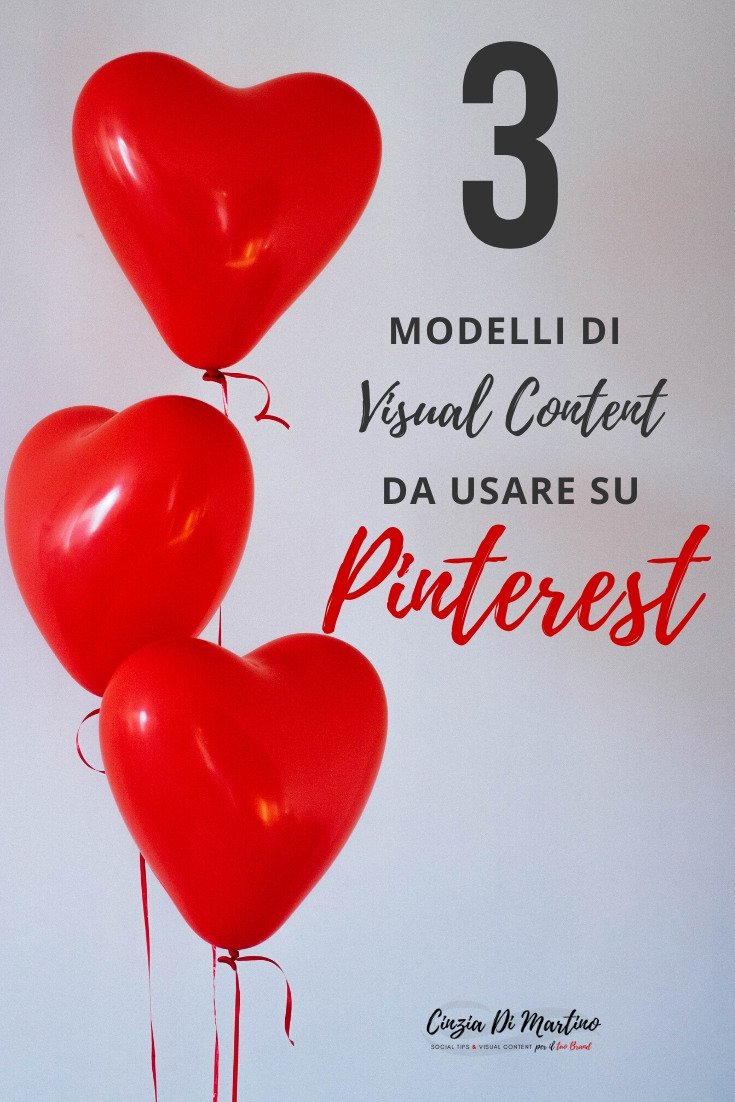 3 modelli di visual da usare su Pinterest Cinzia Di Martino