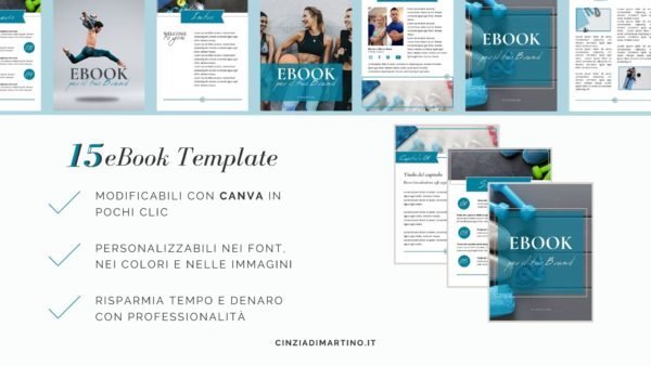 eBook Template Canva | Fitness | Cinzia Di Martino