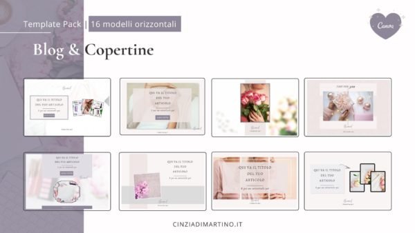 Canva Template Pack | Orchid Beauty | Cinzia Di Martino