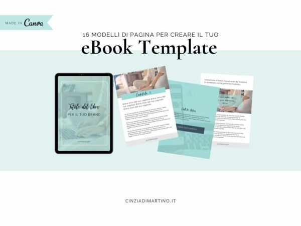 eBook Template Canva | Azure | Cinzia Di Martino